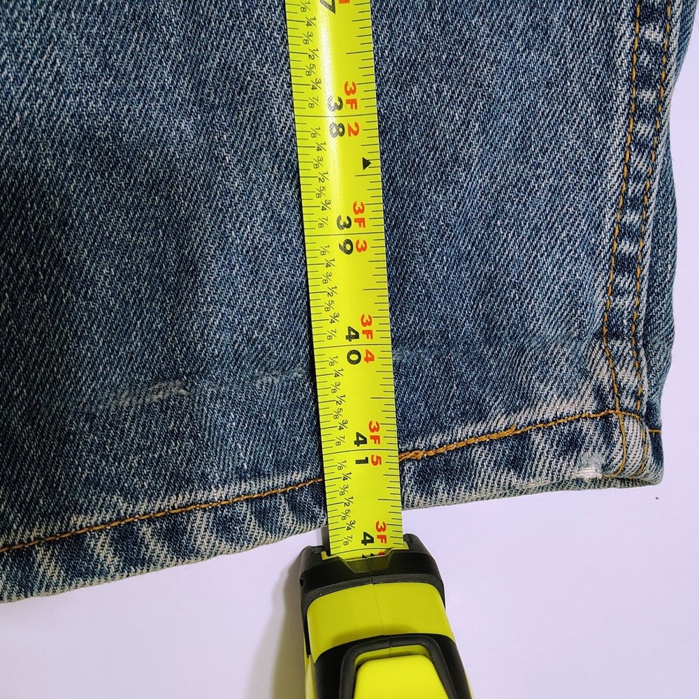 Levi Strauss 550 Classic Relaxed Tapered Jeans Medium Wash Women Size 10 L - Picture 10 of 15